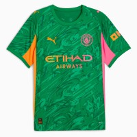 Manchester City Mens Goalkeeper Green Jersey 25-26