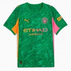 Manchester City Mens Goalkeeper Green Jersey 25-26