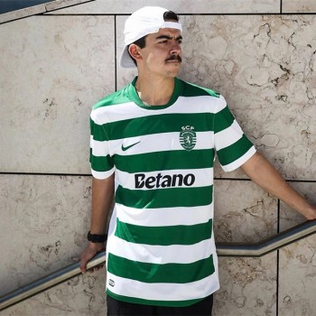 Sporting CP Mens Home Authentic Jersey 25-26