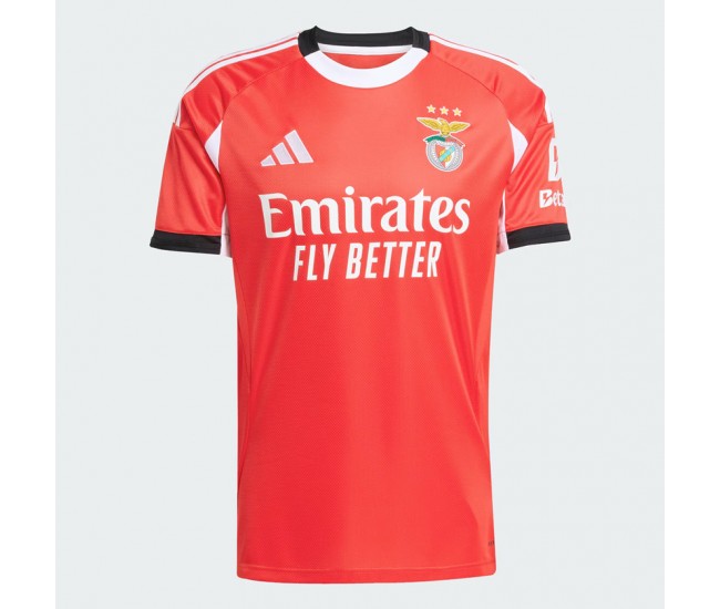 Benfica Mens Home Jersey 25-26