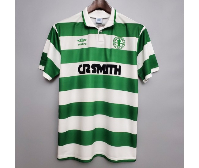 Celtic Glasgow Home Retro Jersey 1987-1989
