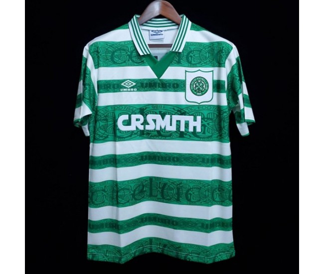 Celtic Glasgow Home Retro Jersey 1995-1997