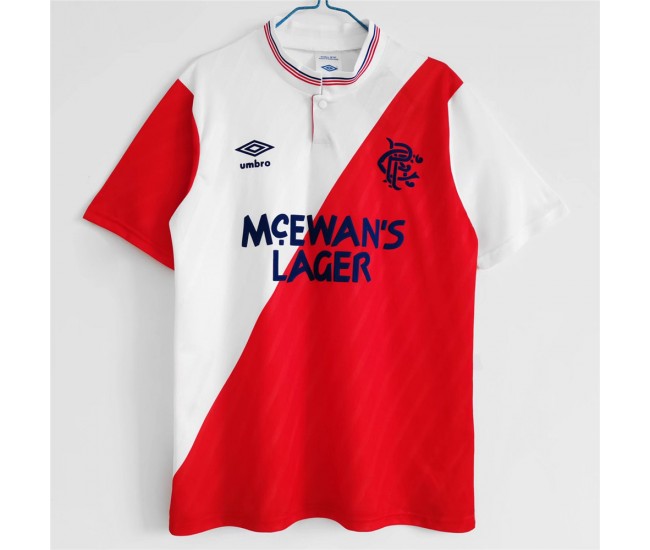 Rangers FC Away Retro Jersey 1987-1988 