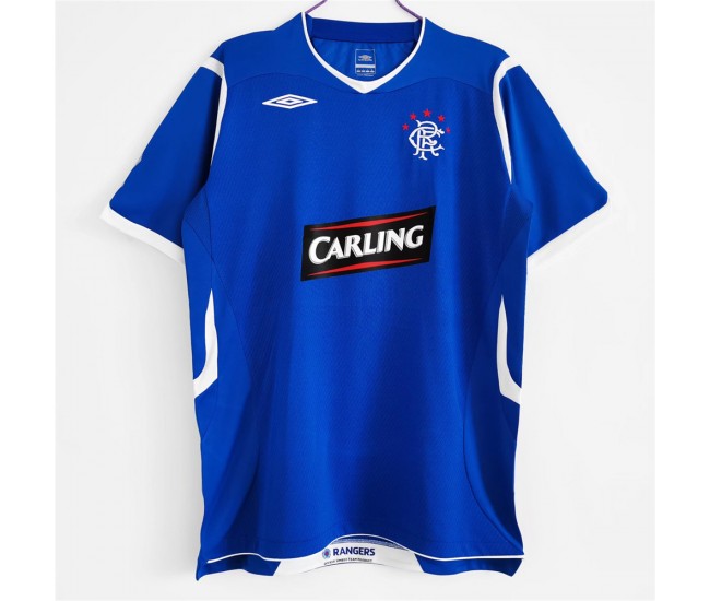 Rangers FC Home Retro Jersey 2008-2009 
