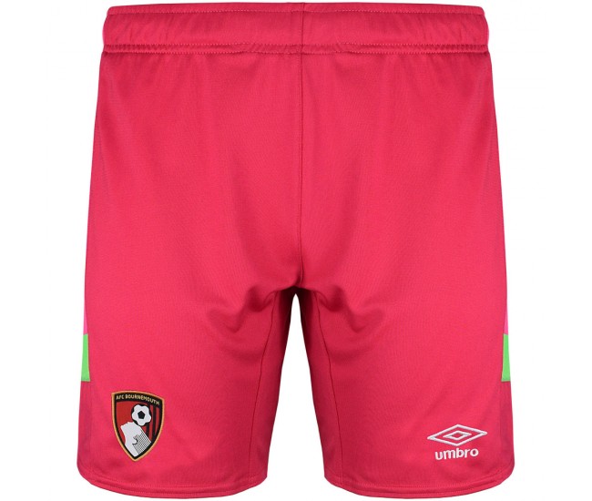 AFC Bournemouth Pink Goalkeeper Shorts 23-24