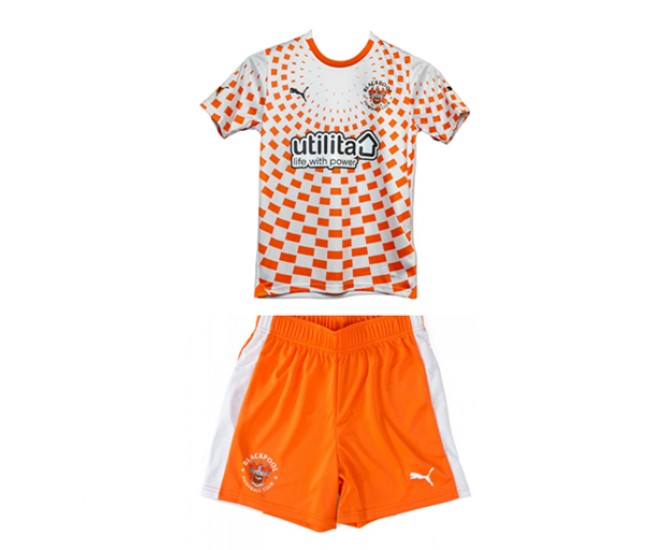 Blackpool Fc Kid Away Kit 23-24