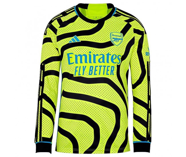 Arsenal Men's Long Sleeve Away Jersey 23-24