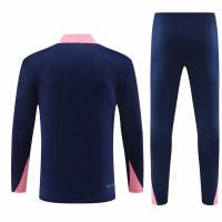 Atlético de Madrid Mens Navy Training Technical Football Tracksuit 2024-25