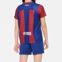 FC Barcelona Kids Home Kit 23-24