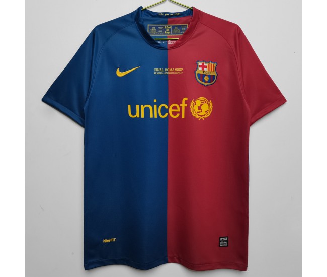 FC Barcelona Home Retro Jersey 2008-2009