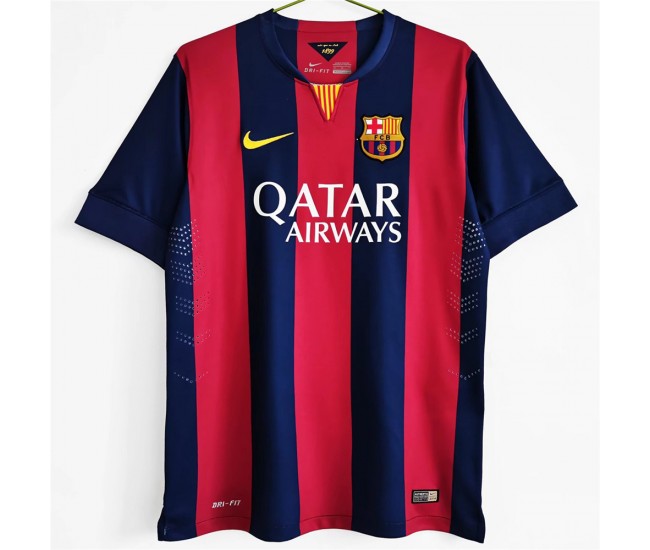 FC Barcelona Home Retro Jersey 2014-2015