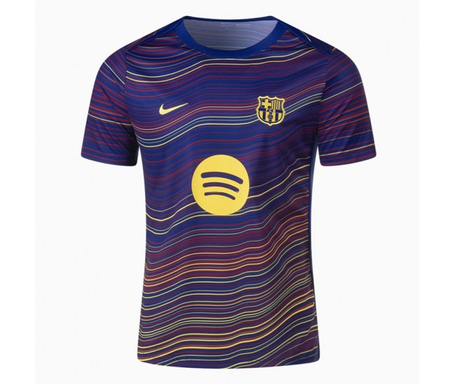 FC Barcelona Men's Pre-Match Jersey 25-26