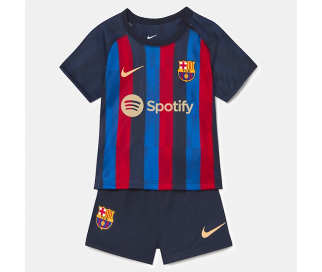 FC Barcelona Home Kids Kit 2022-23