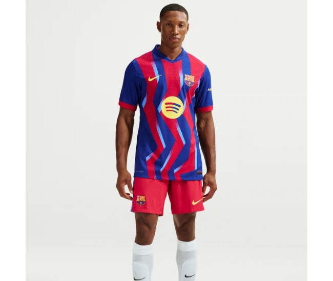 FC Barcelona Mens Fourth Authentic Jersey 25-26 