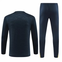 FC Barcelona Mens Navy Training Technical Football Tracksuit 2024-25