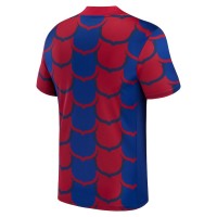 FC Barcelona Mens Blue Pre Match Jersey 23-24