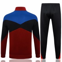 FC Barcelona Mens Red Training Presentation Football Tracksuit 2024-25