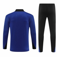 FC Barcelona Mens Royal Blue Training Technical Football Tracksuit 2024-25