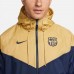 FC Barcelona Mens Windrunner Full Zip Hooded Jacket 23-24