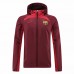 FC Barcelona Mens Red Football Windbreaker 2022-23