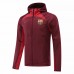 FC Barcelona Mens Red Football Windbreaker 2022-23