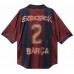 FC Barcelona X Travis Scott Mens Retro Home Skeleton Jersey 2000-2001