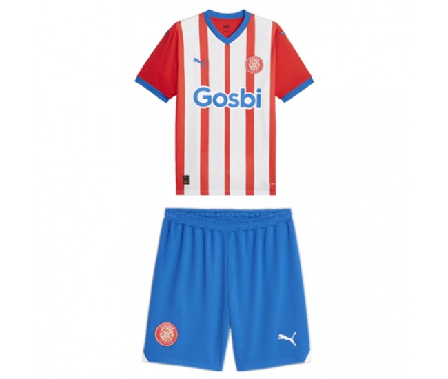Girona FC Kids Home Kit 23-24