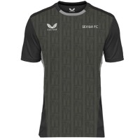 Sevilla Mens Black Training Jersey 23-24