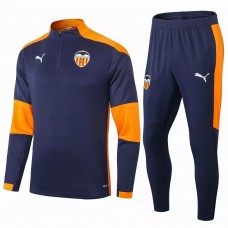 Valencia Technical Training Soccer Tracksuit Navy 2020 2021