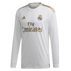 Real Madrid Home Long Sleeve Jersey 2019-2020 Real Madrid Home Long Sleeve Jersey 2019-2020