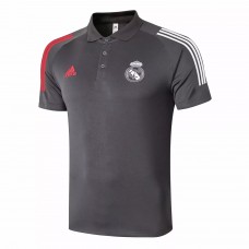Real Madrid Training Grey Polo Shirt 2020 Real Madrid Training Grey Polo Shirt 2020