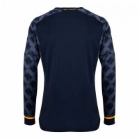 Real Madrid Mens Long Sleeve Away Jersey 23-24