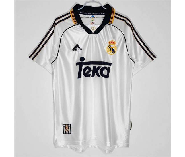 Real Madrid Home Retro Jersey 1999-2000