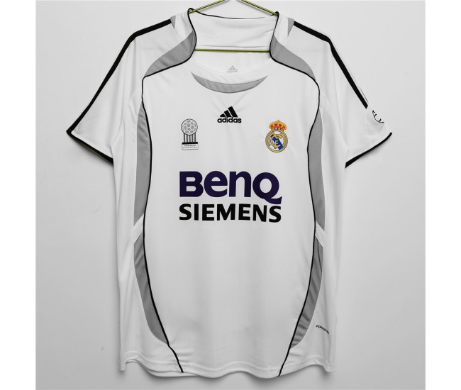Real Madrid Home Retro Jersey 2006-2007