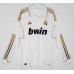 Real Madrid Long Sleeve Home Retro Jersey 2011-2012