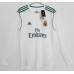 Real Madrid Long Sleeve Home Retro Jersey 2017-2018