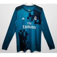 Real Madrid Long Sleeve Third Retro Jersey 2017-2018
