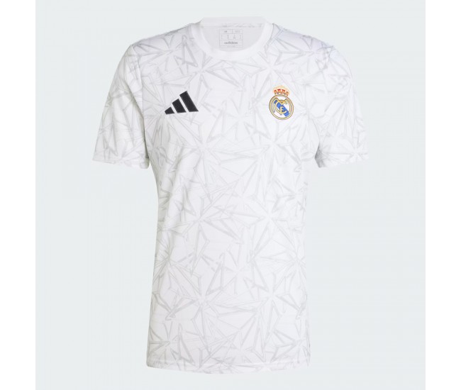 Real Madrid Mens Pre Match Jersey 24-25