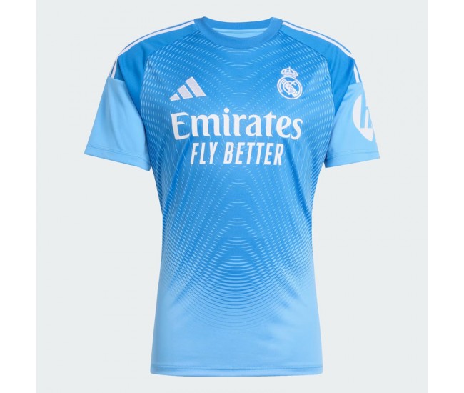 Real Madrid Mens Home Goalkeeper Jersey 25-26