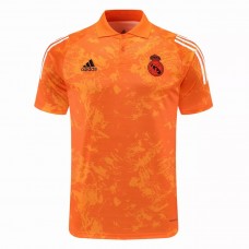 Real Madrid EU Training Jersey Orange 2020 2021