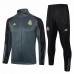 Real Madrid Grey Training Presentation Football Tracksuit 23-24