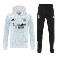 Real Madrid Mens Hooded Training Sweat Football Tracksuit 2025-26
