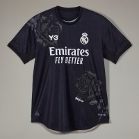 Real Madrid Mens Black Fourth Jersey 23-24