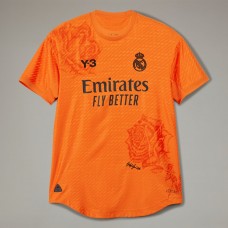 Real Madrid Mens Orange Fourth Jersey 23-24