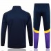Real Madrid Mens Navy Training Presentation Football Tracksuit 2024-25