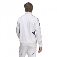 Real Madrid Mens Presentation Jacket 23-24 White