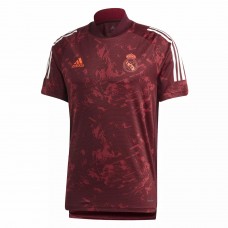 Real Madrid Mens UCL Train Jersey Maroon 2020 2021 Real Madrid Mens UCL Train Jersey Maroon 2020 2021