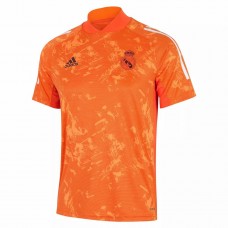 Real Madrid Mens UCL Training Jersey Orange 2020 2021 Real Madrid Mens UCL Training Jersey Orange 2020 2021