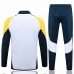 Real Madrid Mens White Training Presentation Football Tracksuit 2024-25