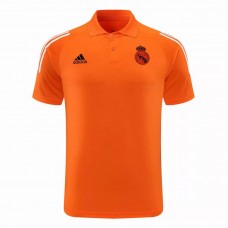 Real Madrid Polo Jersey UCL Orange 2020 2021 Real Madrid Polo Jersey UCL Orange 2020 2021
